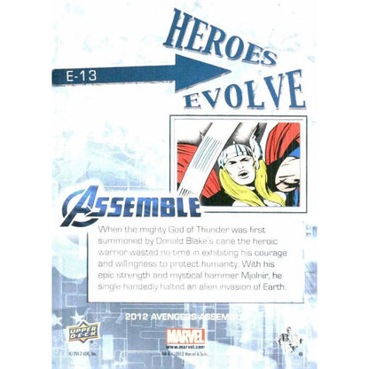 2012 Upper Deck Avengers Assemble #E - 13 Thor - MOD Shop LLC