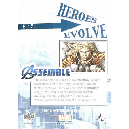 2012 Upper Deck Avengers Assemble #E - 15 Thor - MOD Shop LLC