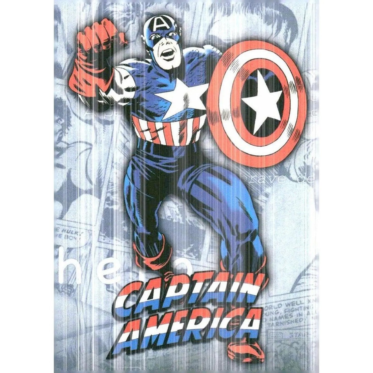 2012 Upper Deck Avengers Assemble #E - 19 Captain America - MOD Shop LLC