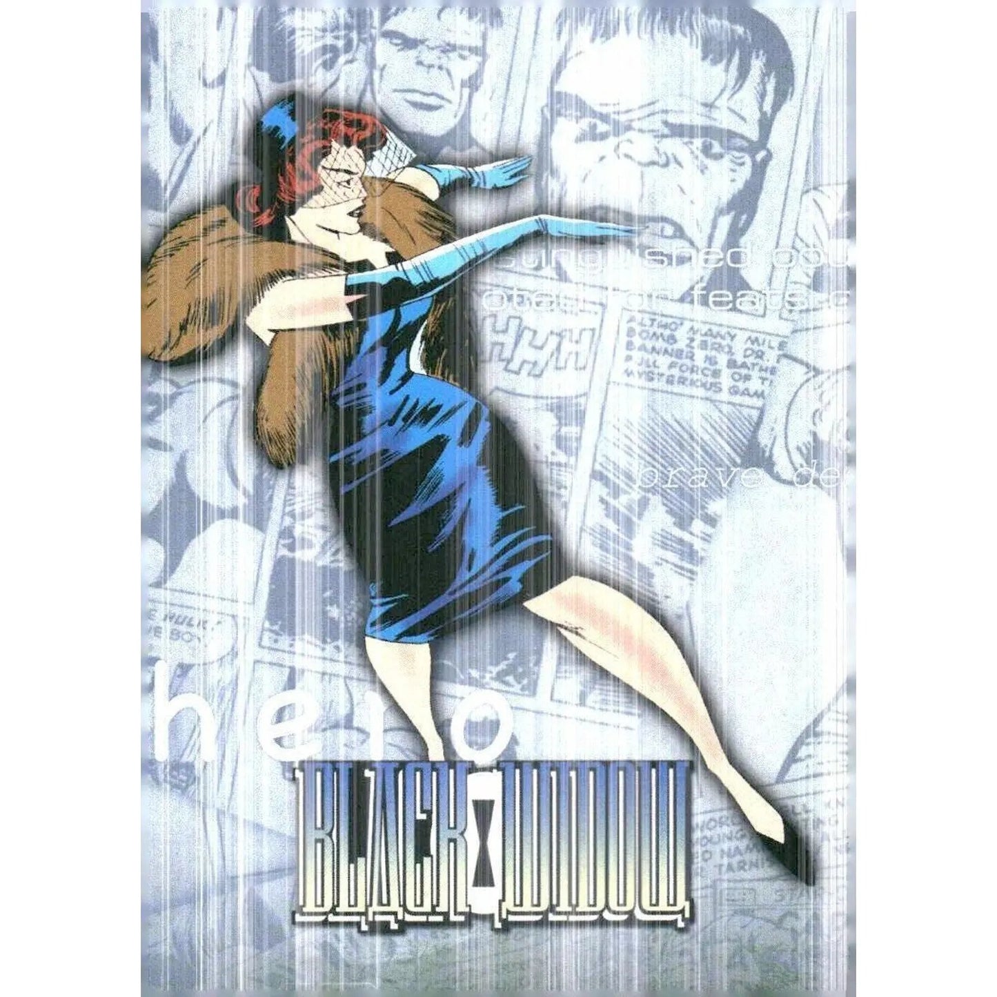 2012 Upper Deck Avengers Assemble #E - 31 Black Widow - MOD Shop LLC