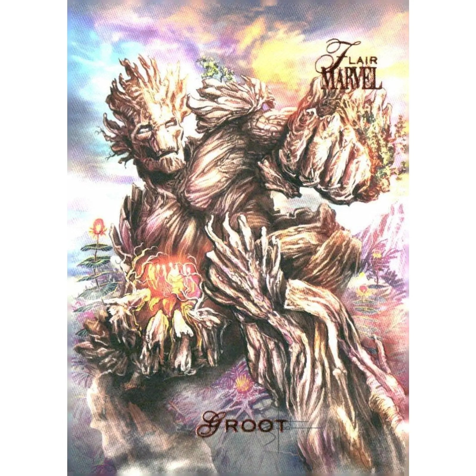 2023 Flair Marvel #10 Groot Base - MOD Shop LLC