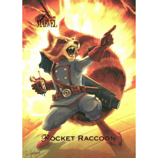 2023 Flair Marvel #12 Rocket Raccoon Base - MOD Shop LLC