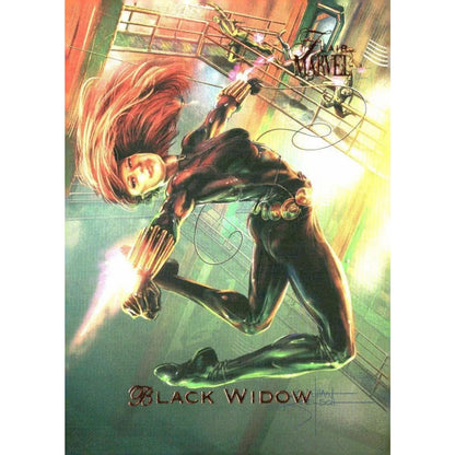 2023 Flair Marvel #14 Black Widow Base - MOD Shop LLC