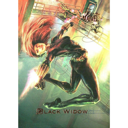 2023 Flair Marvel #14 Black Widow Base - MOD Shop LLC
