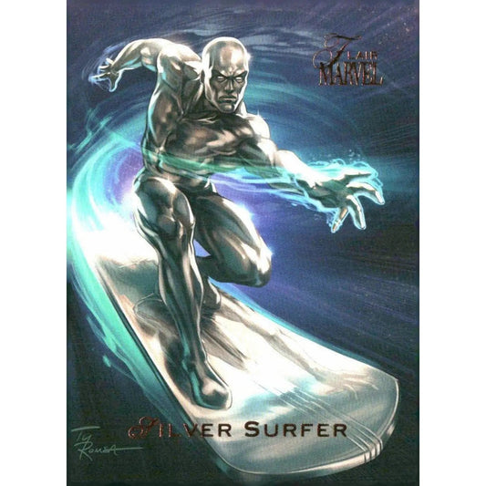 2023 Flair Marvel #15 Silver Surfer Base - MOD Shop LLC