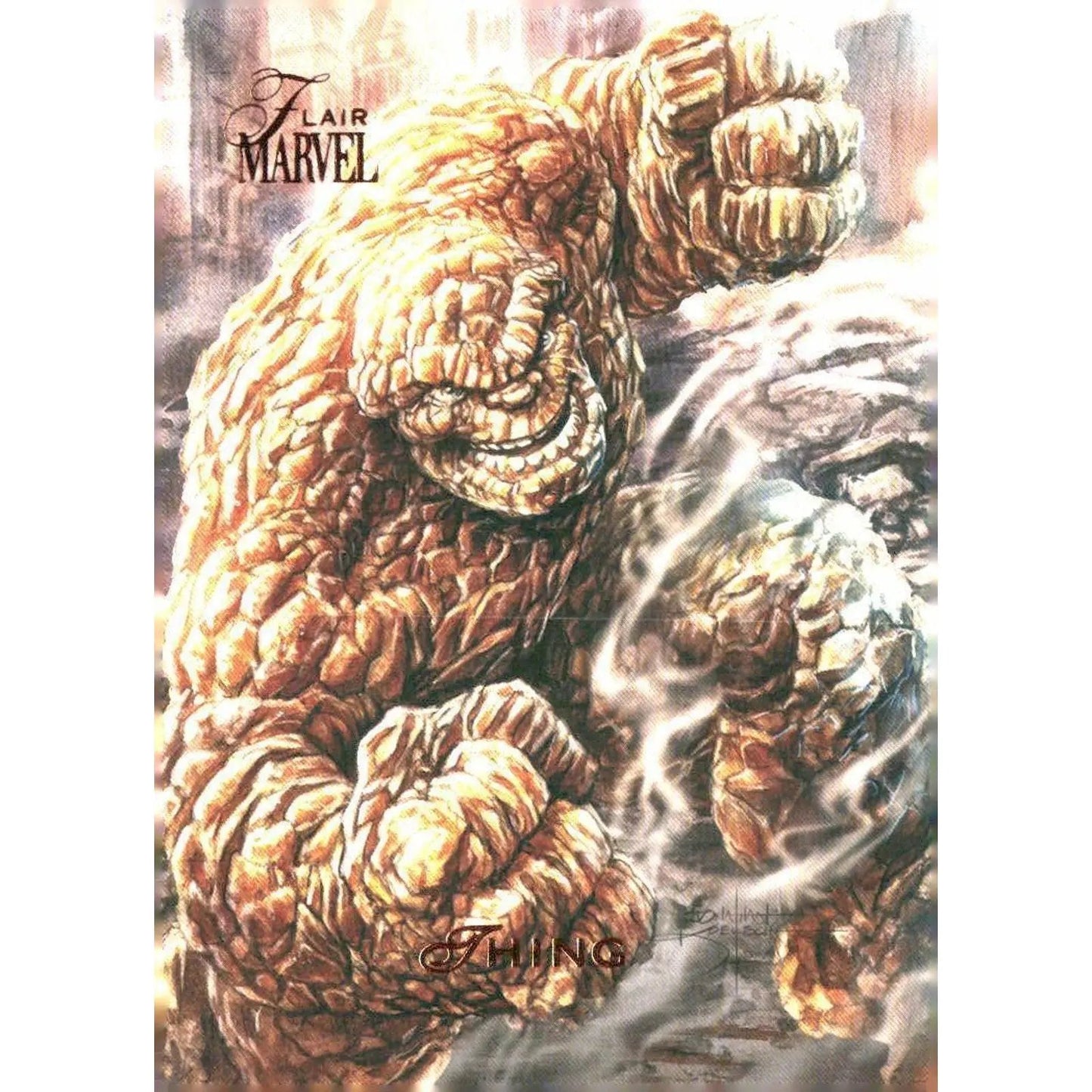 2023 Flair Marvel #2 Thing Base - MOD Shop LLC