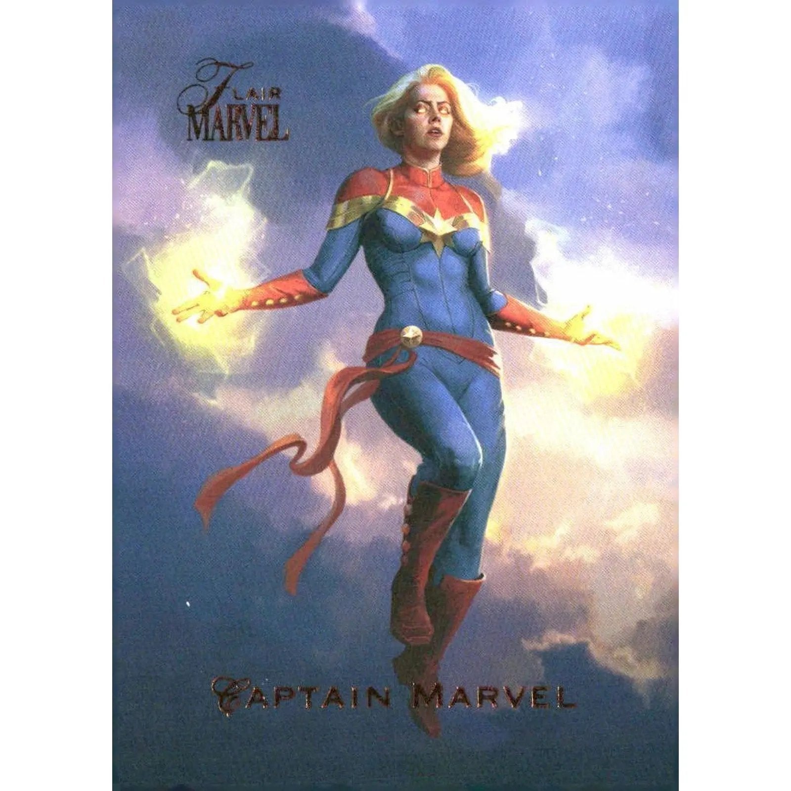 2023 Flair Marvel #21 Captain Marvel Base - MOD Shop LLC