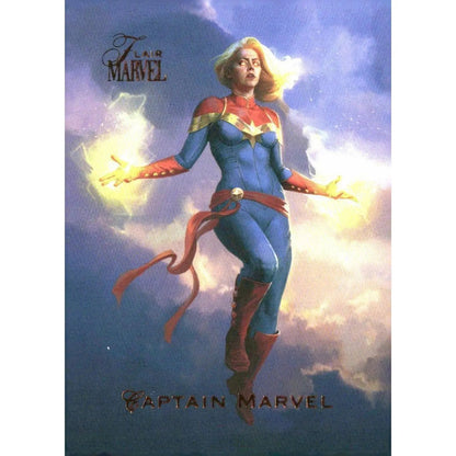 2023 Flair Marvel #21 Captain Marvel Base - MOD Shop LLC