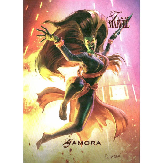 2023 Flair Marvel #28 Gamora Base - MOD Shop LLC