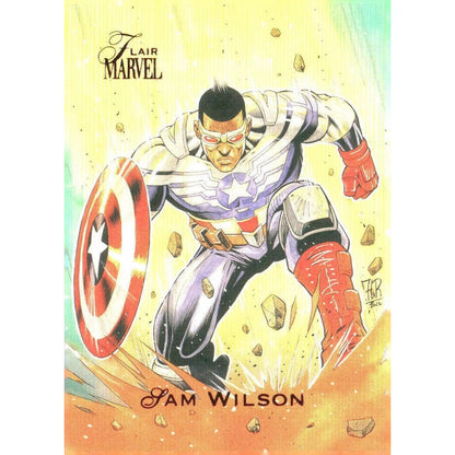 2023 Flair Marvel #39 Sam Wilson Base - MOD Shop LLC
