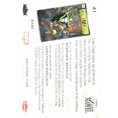 2023 Flair Marvel #41 Luke Cage Base - MOD Shop LLC