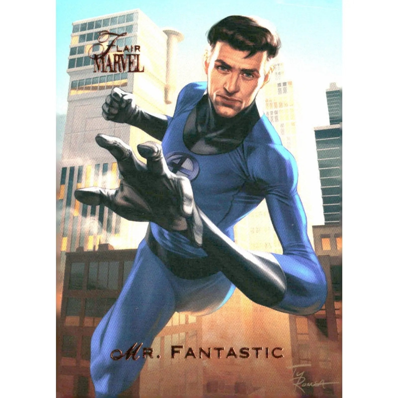 2023 Flair Marvel #42 Mr. Fantastic Base - MOD Shop LLC
