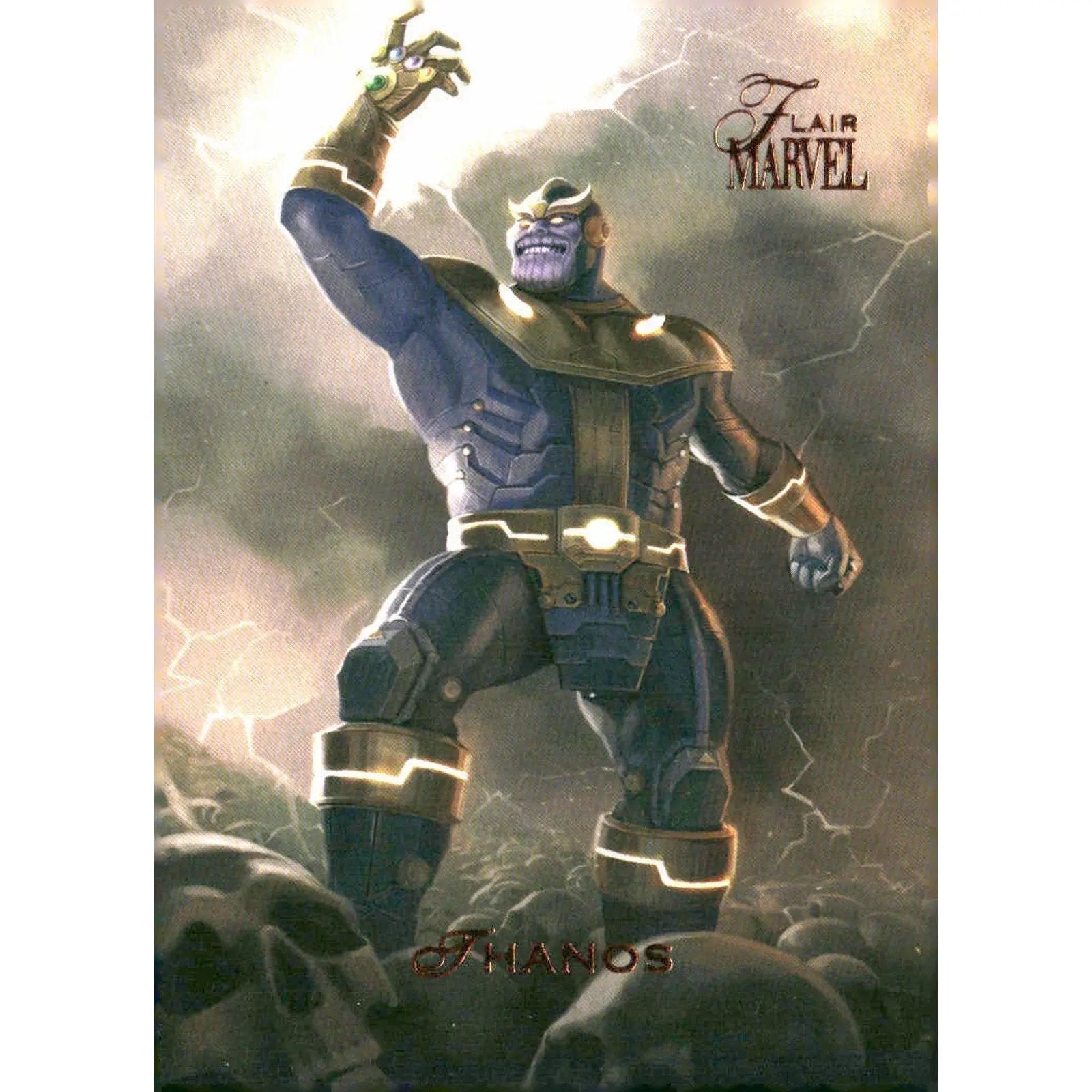 2023 Flair Marvel #52 Thanos Base - MOD Shop LLC