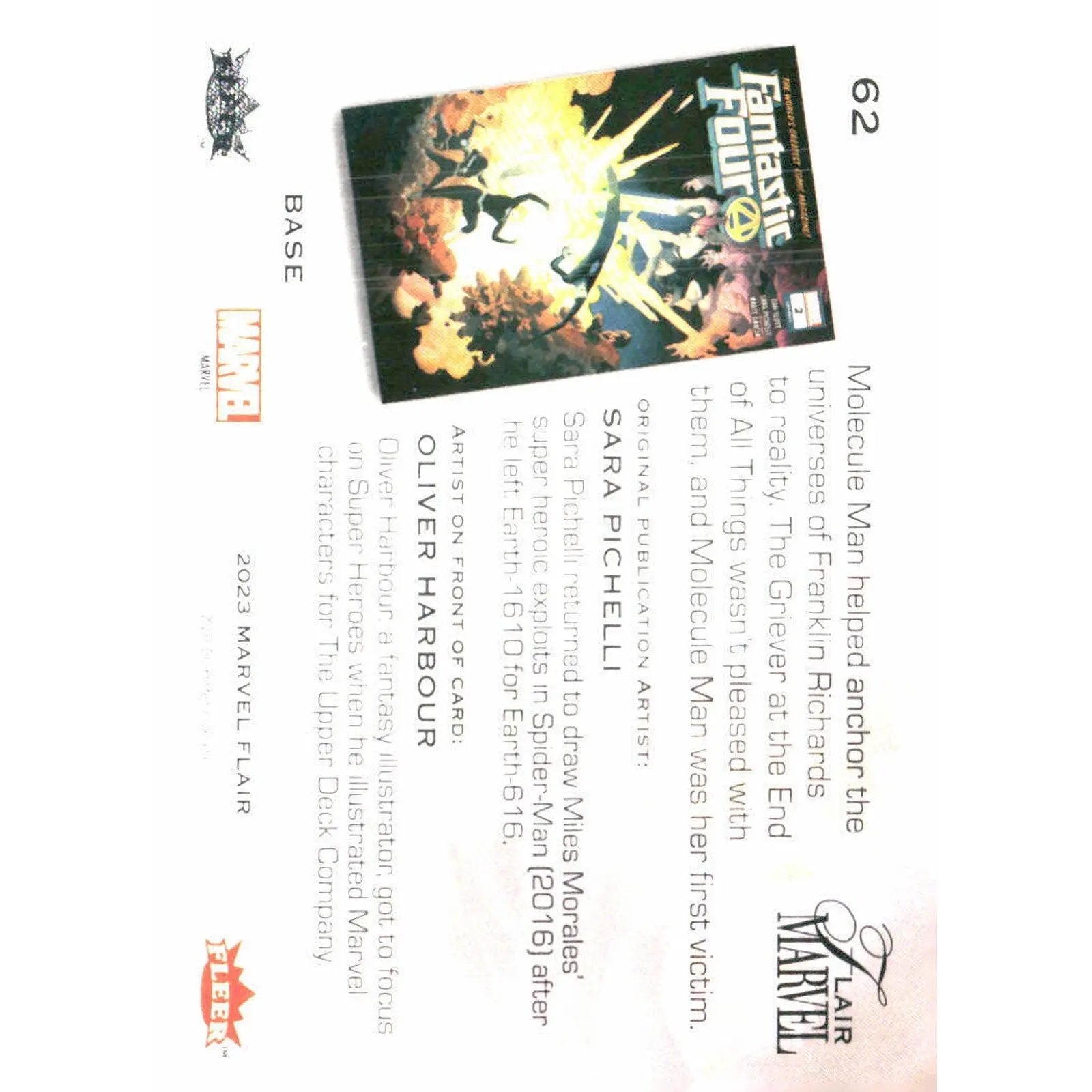 2023 Flair Marvel #62 Molecule Man Base - MOD Shop LLC