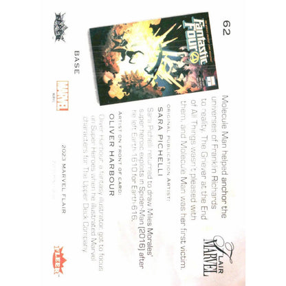 2023 Flair Marvel #62 Molecule Man Base - MOD Shop LLC