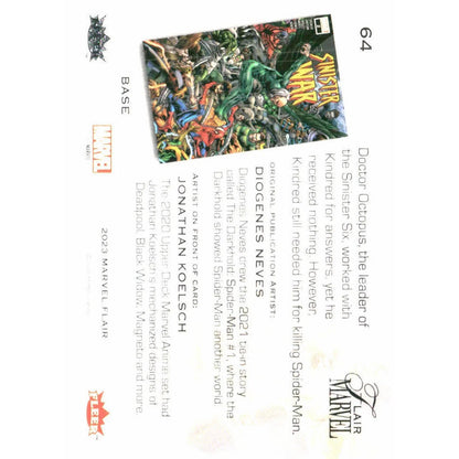 2023 Flair Marvel #64 Doctor Octopus Base - MOD Shop LLC