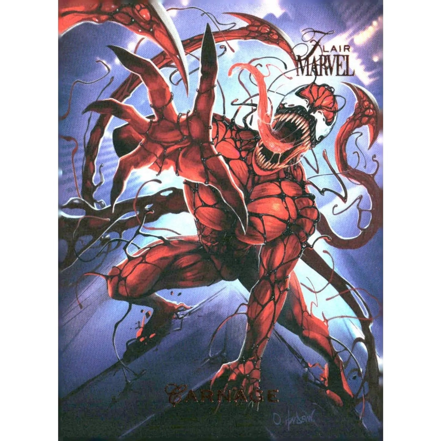 2023 Flair Marvel #68 Carnage Base - MOD Shop LLC