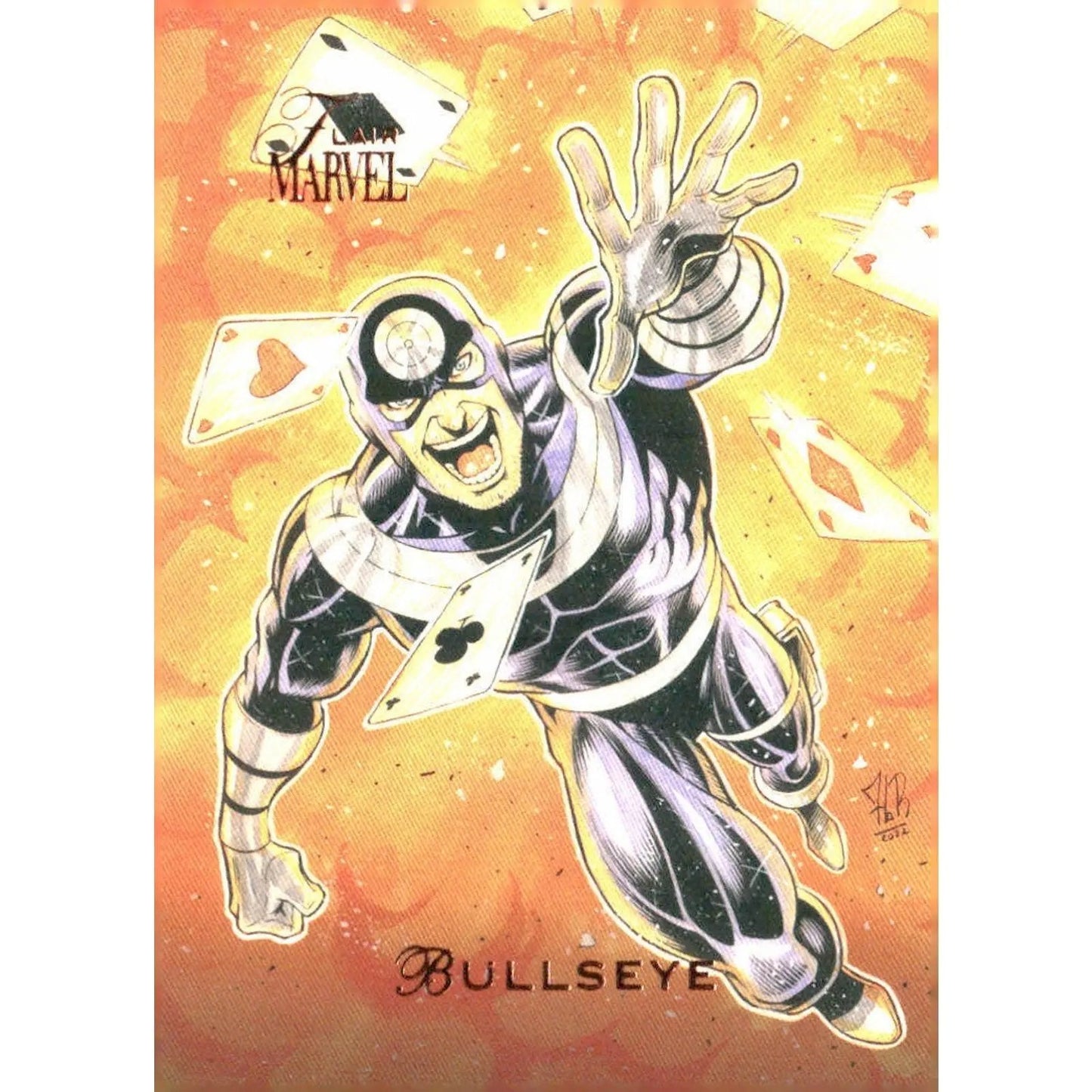 2023 Flair Marvel #75 Bullseye - MOD Shop LLC