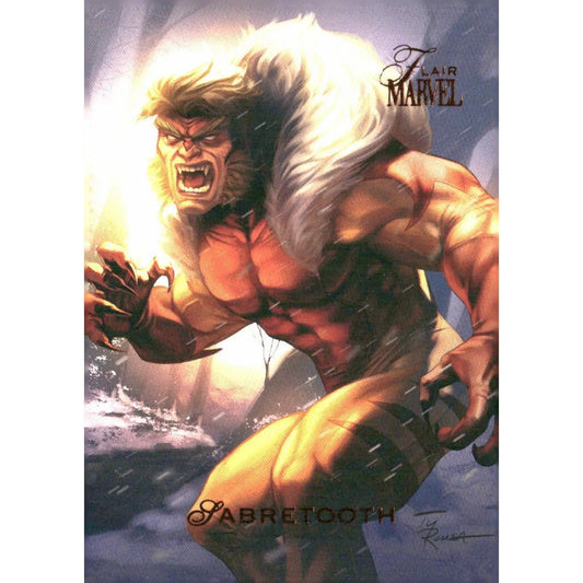 2023 Flair Marvel #76 Sabretooth Base - MOD Shop LLC