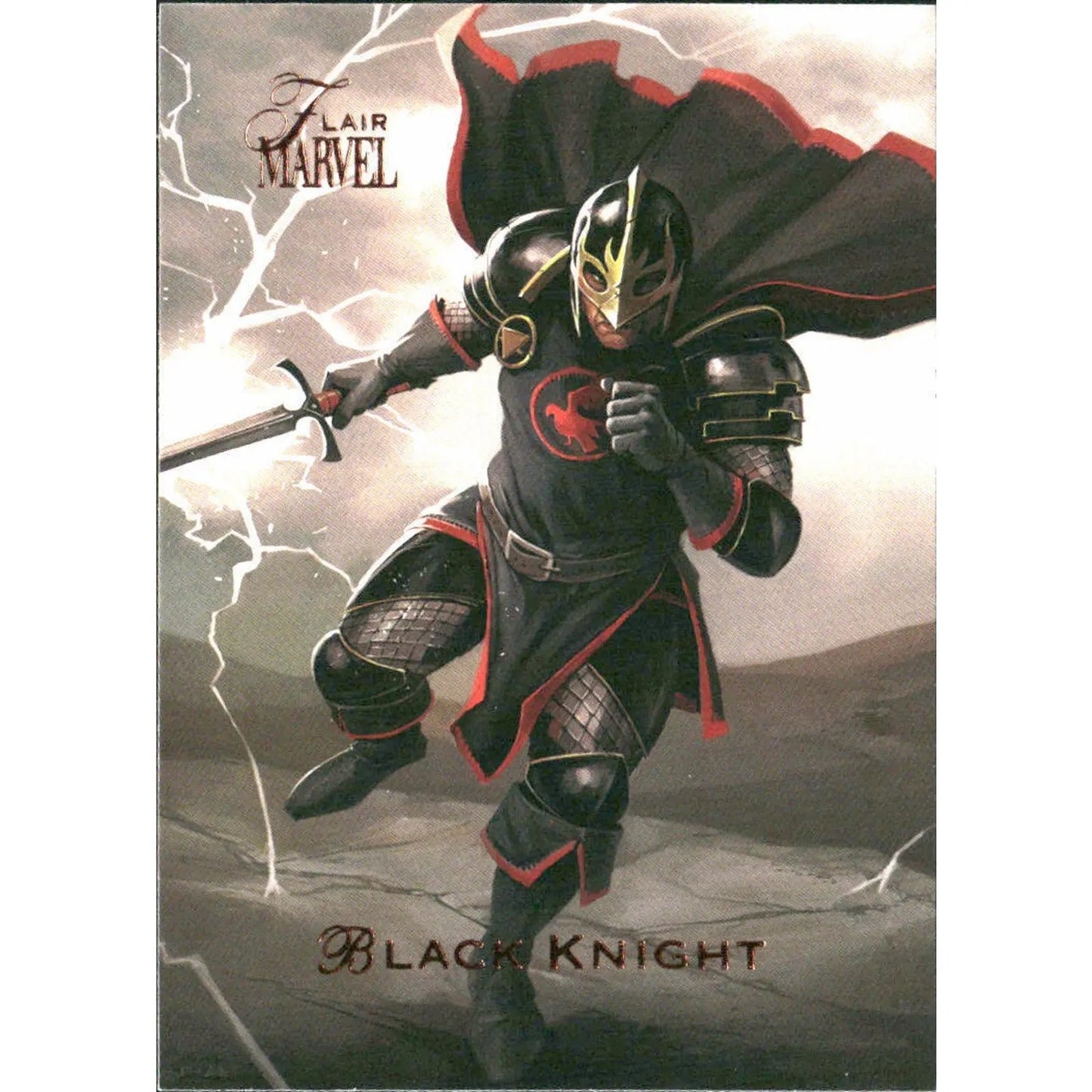 2023 Flair Marvel #81 Black Knight Base - MOD Shop LLC