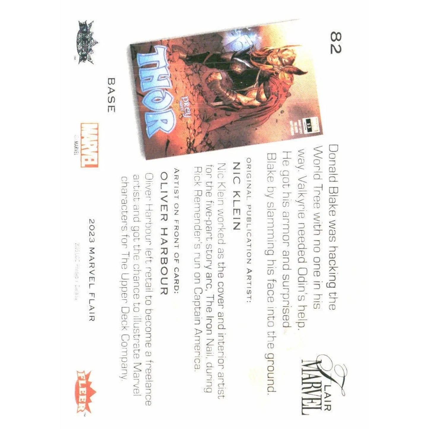 2023 Flair Marvel #82 Odin - MOD Shop LLC