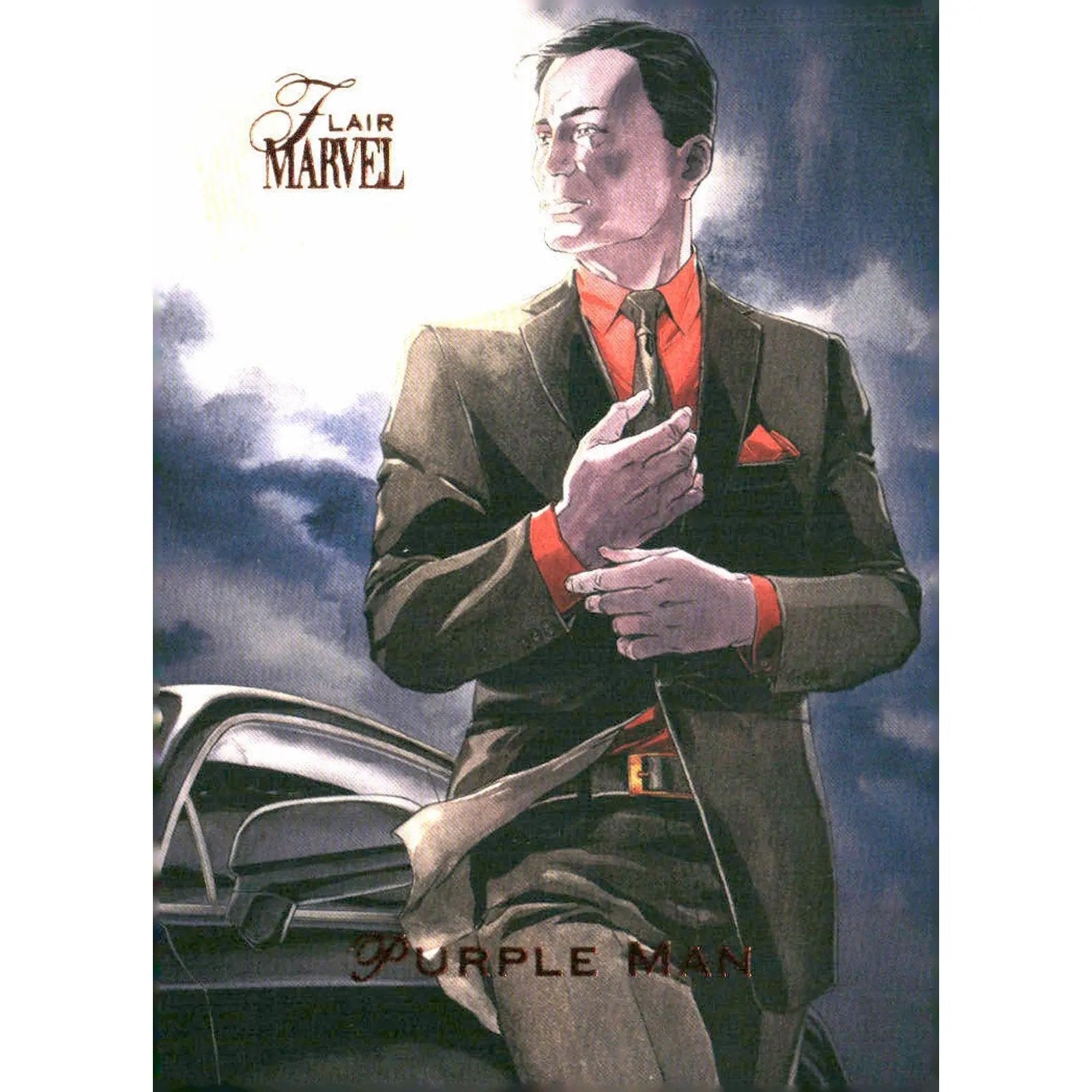 2023 Flair Marvel #83 Purple Man Base - MOD Shop LLC