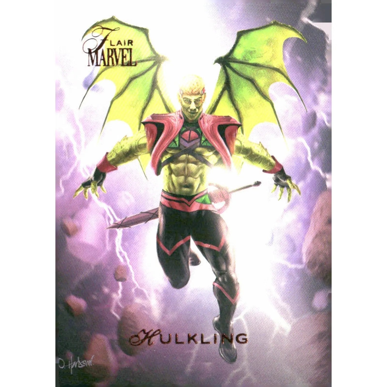 2023 Flair Marvel #86 Hulkling Base - MOD Shop LLC