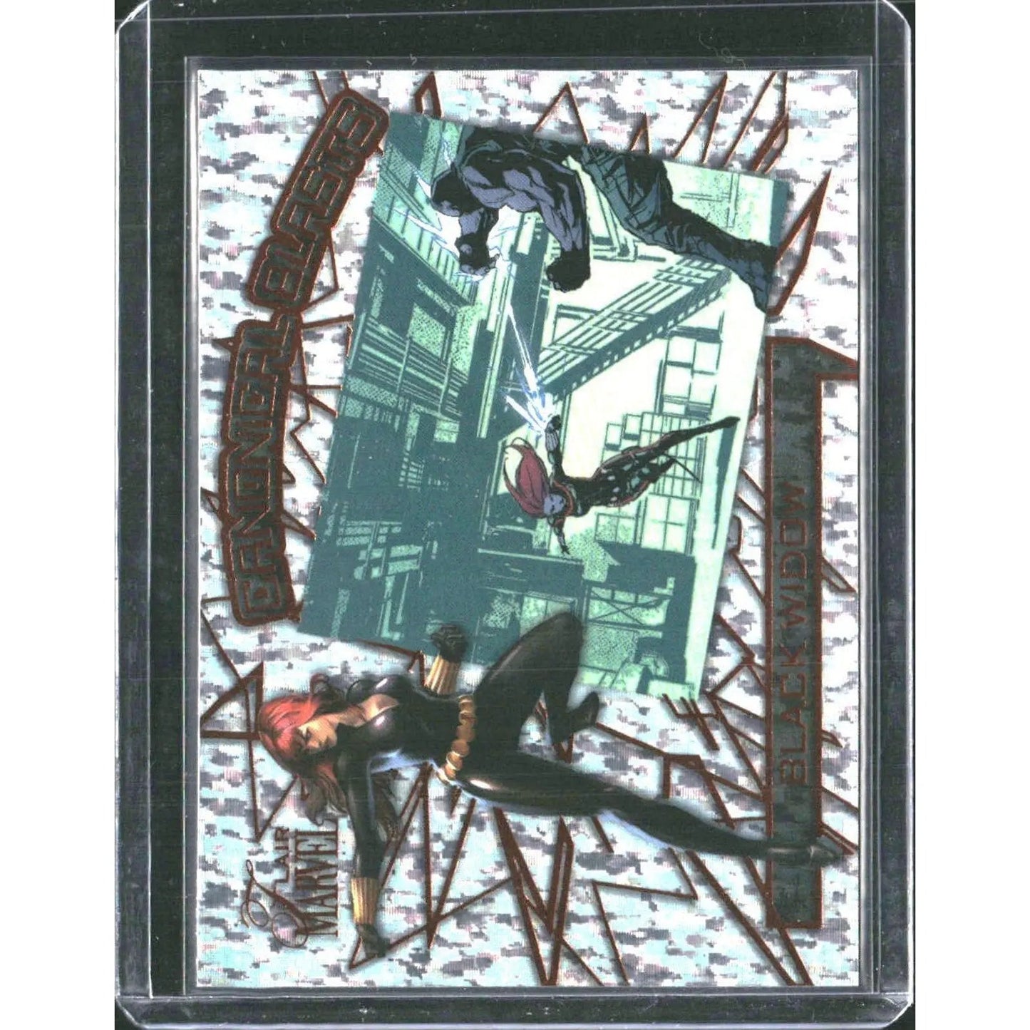 2023 Flair Marvel #CA4 Black Widow - MOD Shop LLC