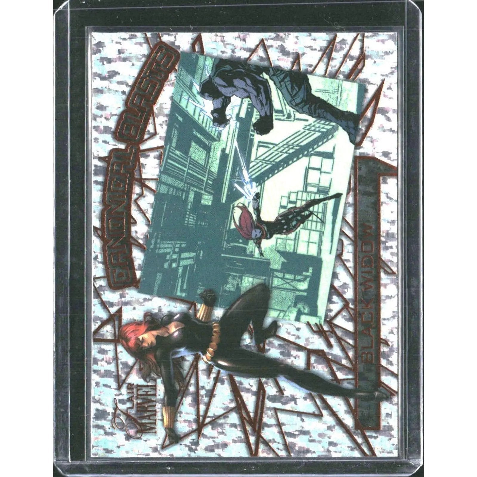 2023 Flair Marvel #CA4 Black Widow - MOD Shop LLC