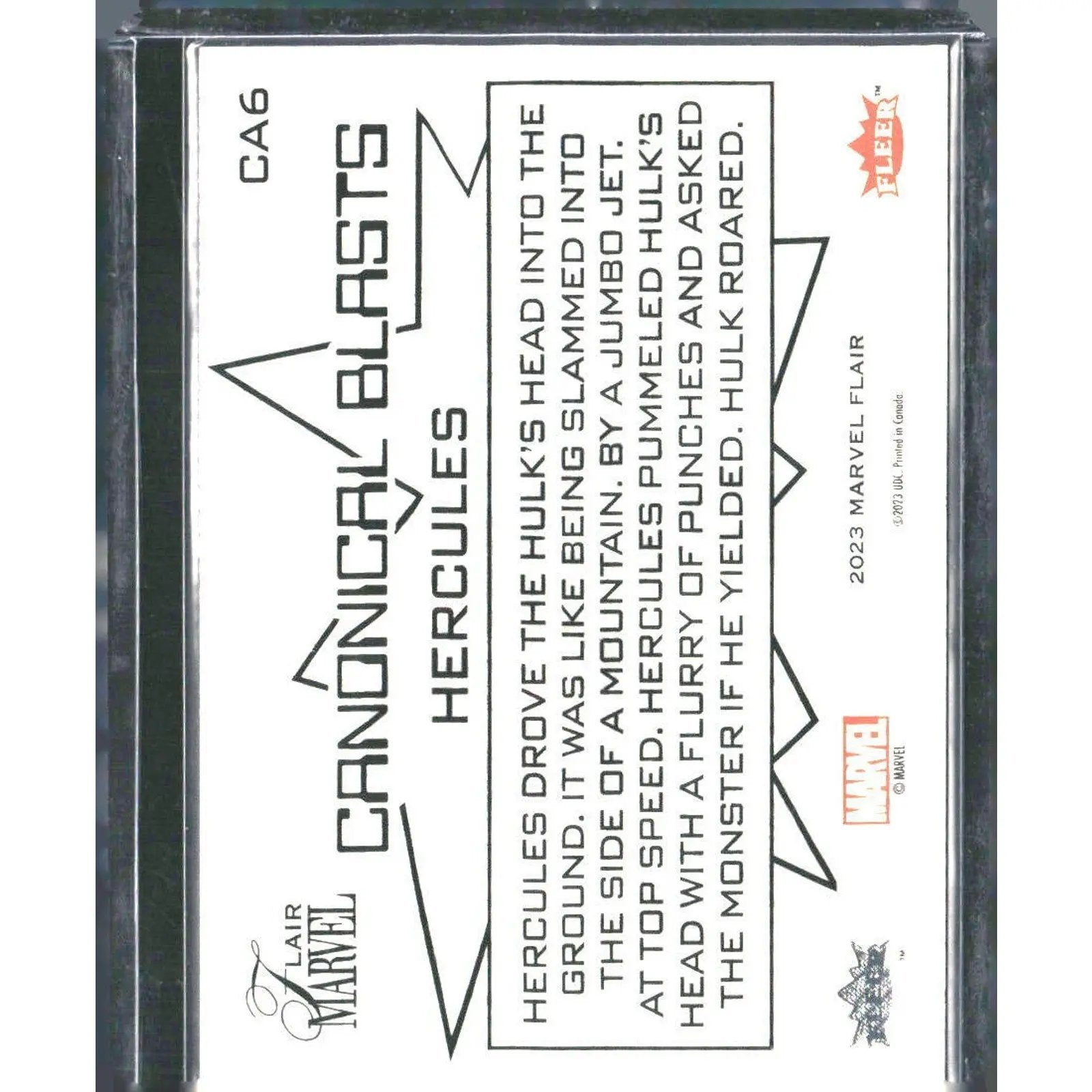 2023 Flair Marvel #CA6 Hercules - MOD Shop LLC