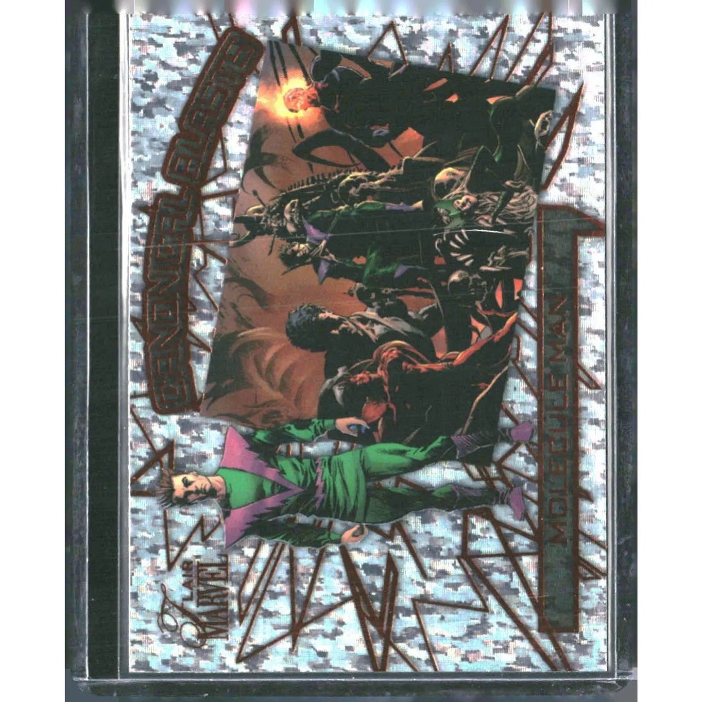 2023 Flair Marvel #CF7 Molecule Man - MOD Shop LLC