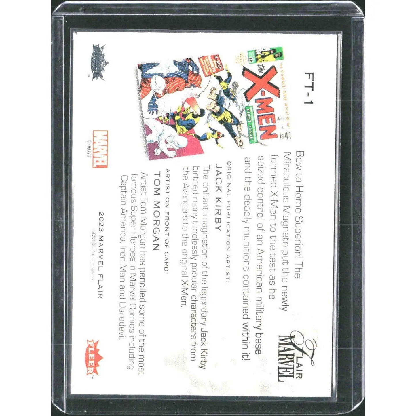 2023 Flair Marvel #FT - 1 Magneto Flairium - Level 1 - MOD Shop LLC