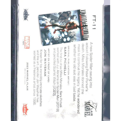2023 Flair Marvel #FT - 11 Miles Morales Flairium - Level 2 - MOD Shop LLC