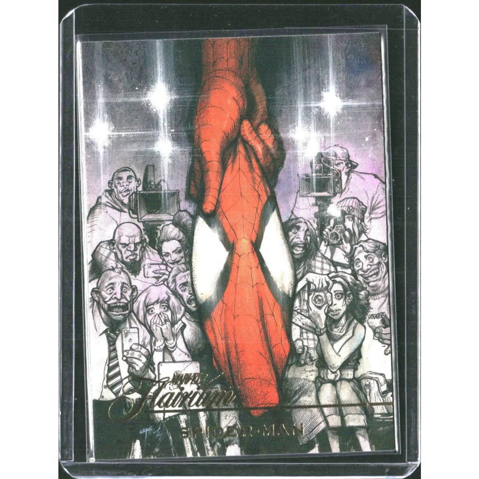 2023 Flair Marvel #FT - 12 Spider - Man Flairium - Level 2 - MOD Shop LLC