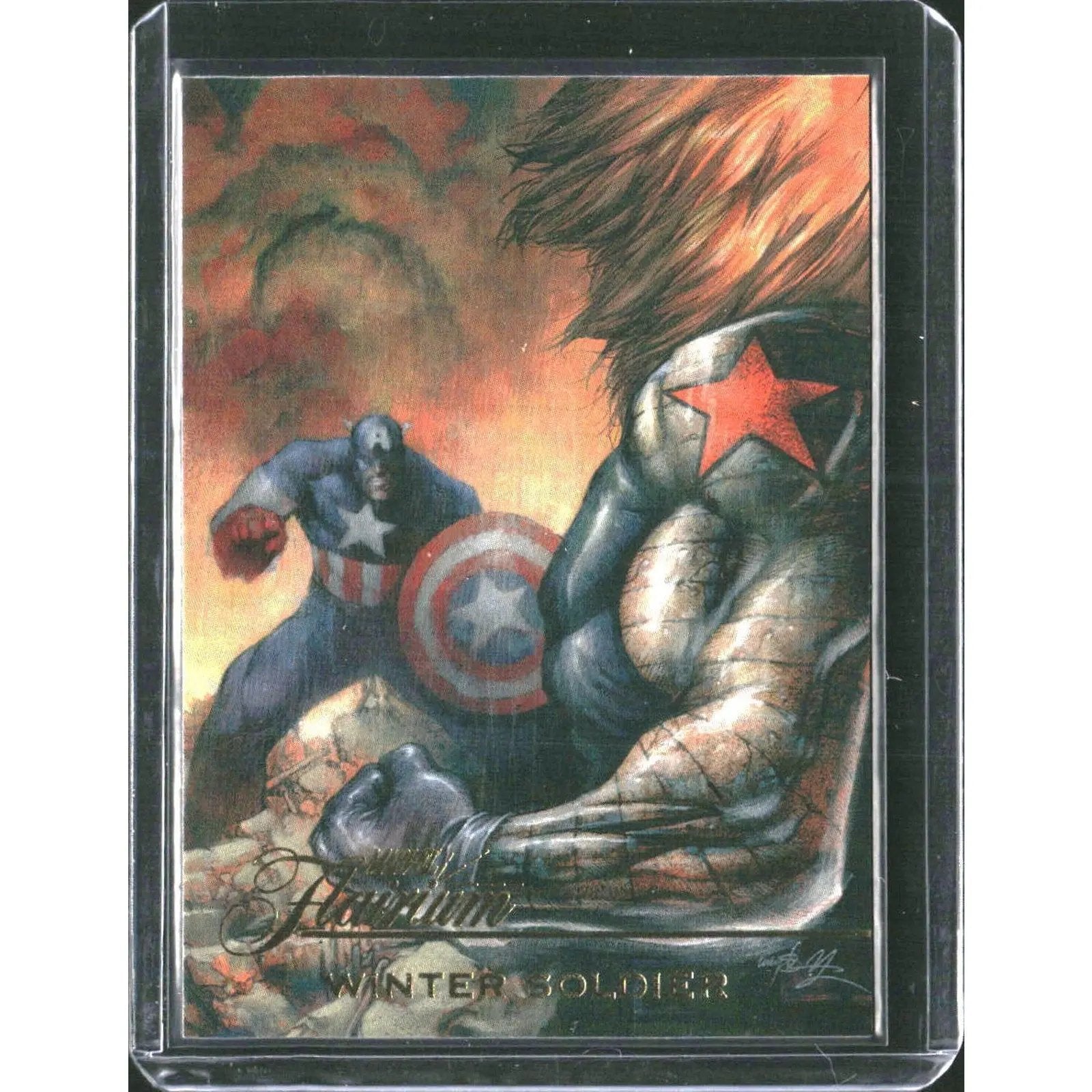 2023 Flair Marvel #FT - 13 Winter Soldier Flairium - Level 2 - MOD Shop LLC