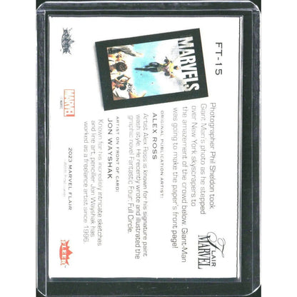 2023 Flair Marvel #FT - 15 Giant Man Flairium - Level 2 - MOD Shop LLC