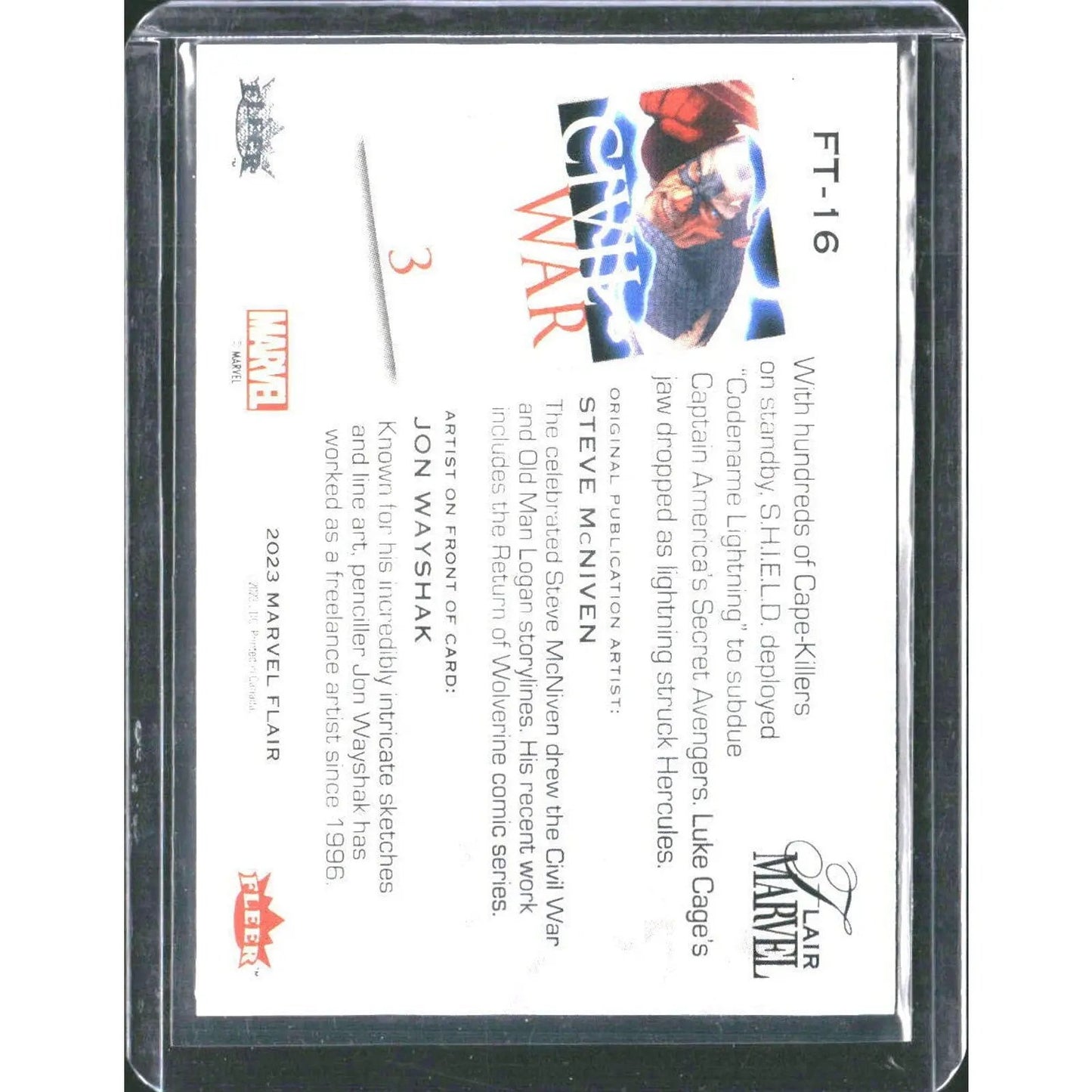 2023 Flair Marvel #FT - 16 Ragnarok Flairium - Level 2 - MOD Shop LLC