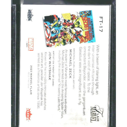 2023 Flair Marvel #FT - 17 Beyonder Flairium - Level 2 - MOD Shop LLC