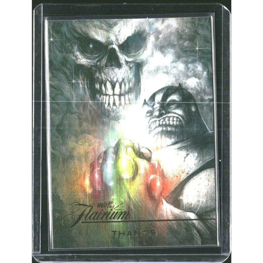 2023 Flair Marvel #FT - 20 Thanos Flairium - Level 2 - MOD Shop LLC