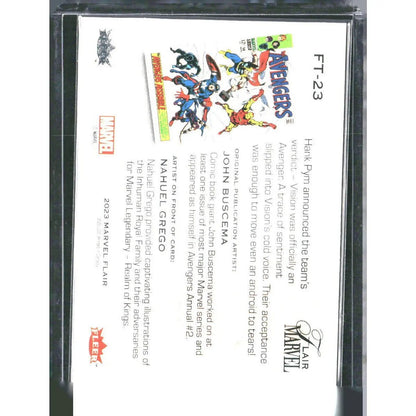 2023 Flair Marvel #FT - 23 Vision Flairium - Level 3 - MOD Shop LLC