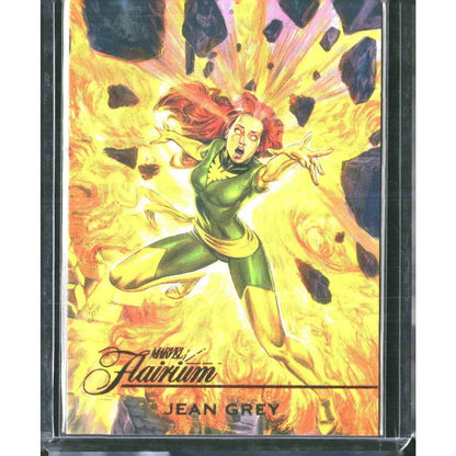 2023 Flair Marvel #FT - 27 Jean Grey Flairium - Level 3 - MOD Shop LLC
