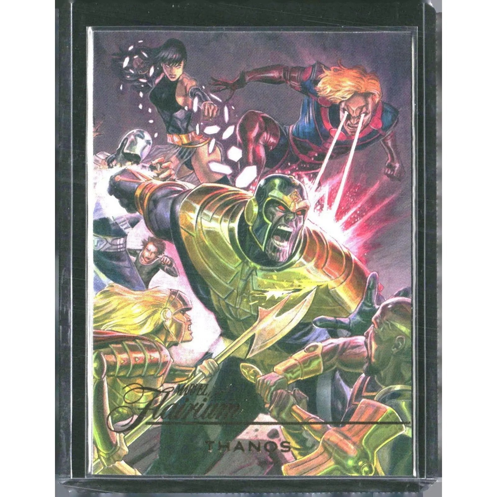 2023 Flair Marvel #FT - 30 Thanos Flairium - Level 3 - MOD Shop LLC