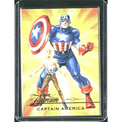 2023 Flair Marvel #FT - 4 Captain America Flairium - Level 1 - MOD Shop LLC