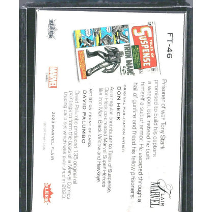 2023 Flair Marvel #FT - 46 Iron Man Flairium - Level 5 - MOD Shop LLC