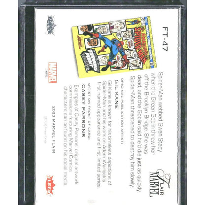 2023 Flair Marvel #FT - 47 Spider - Man Flairium - Level 5 - MOD Shop LLC