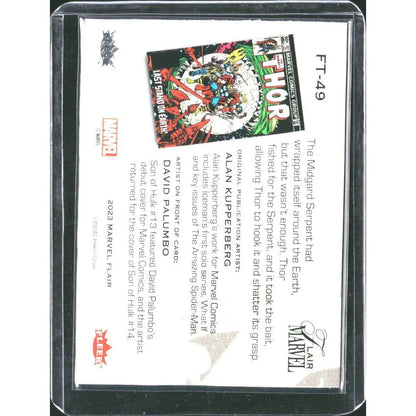 2023 Flair Marvel #FT - 49 Thor Flairium - Level 5 - MOD Shop LLC