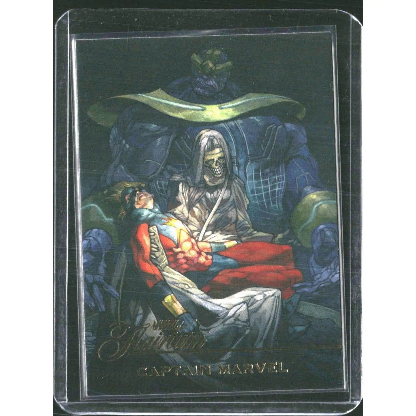 2023 Flair Marvel #FT - 58 Captain Marvel Flairium - Level 6 - MOD Shop LLC