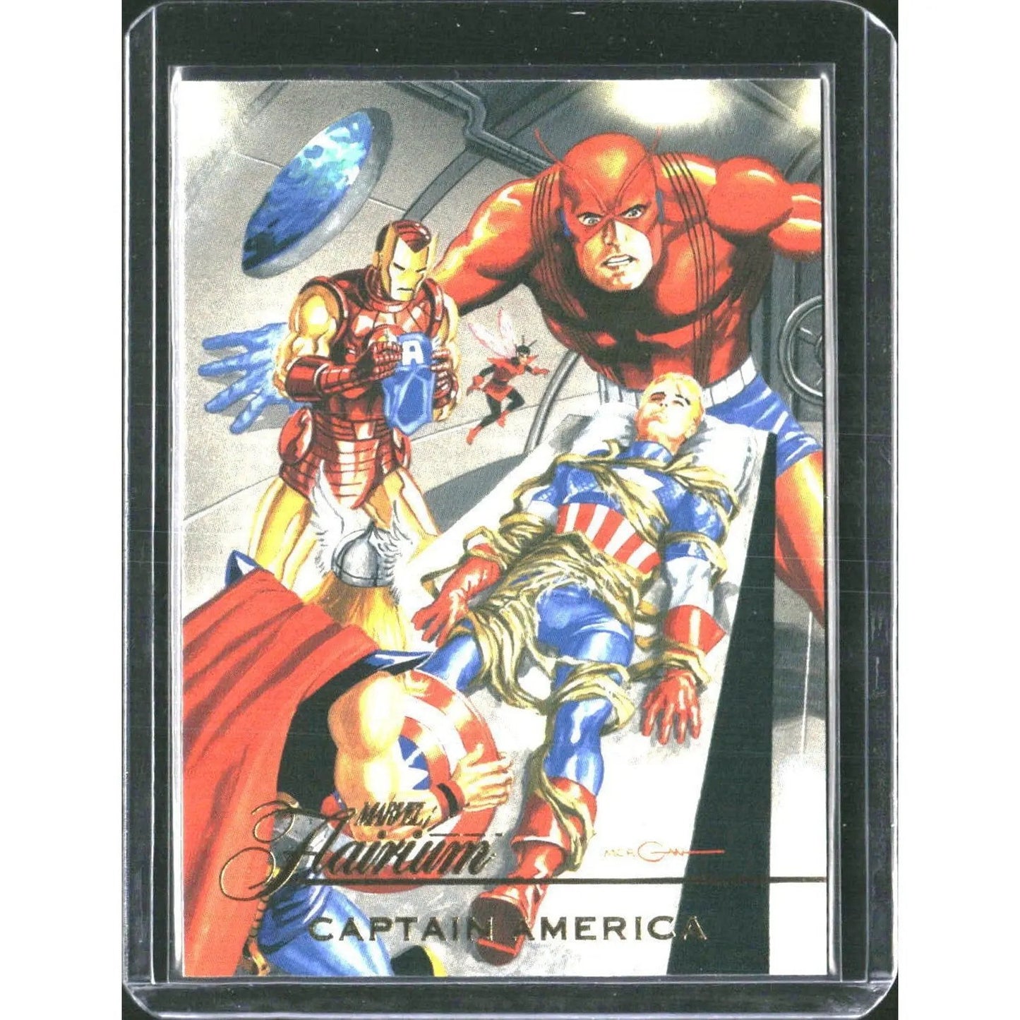 2023 Flair Marvel #FT - 6 Captain America Flairium - Level 1 - MOD Shop LLC