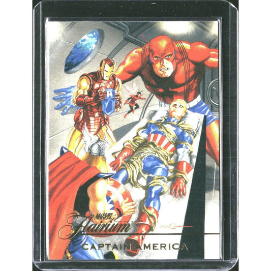 2023 Flair Marvel #FT - 6 Captain America Flairium - Level 1 - MOD Shop LLC