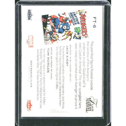 2023 Flair Marvel #FT - 6 Captain America Flairium - Level 1 - MOD Shop LLC